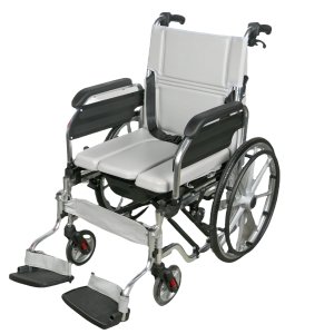 Lightweight Manual Wheelchair Foldable and Portable Traveling Aluminum Wheelchair for Disabled